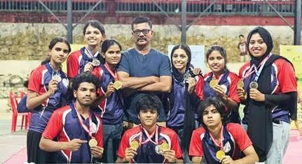 കളരിപ്പയറ്റ് ദേശീയ മത്സരം: എസ്.എച്ച്.ജി.ക്ക്  മികച്ച നേട്ടം