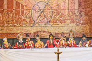 കഥകളിയായി അരങ്ങിലെത്തി 'ദാവിഞ്ചിപ്പൊരുൾ'