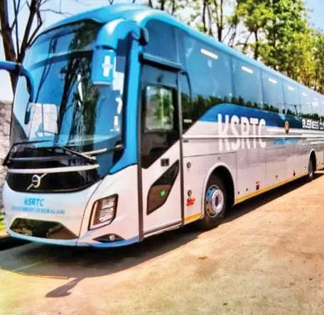 കെ.എസ്.ആർ.ടി.സി. ബിസിനസ് ക്ലാസ് ബസ് എത്തി