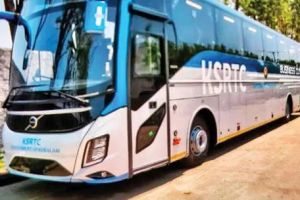 കെ.എസ്.ആർ.ടി.സി. ബിസിനസ് ക്ലാസ് ബസ് എത്തി