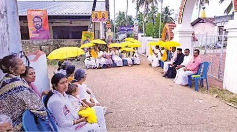 കോടതിയുത്തരവ് നടപ്പാക്കിയില്ല; പ്രതിഷേധവുമായി യാക്കോബായ വിഭാഗം