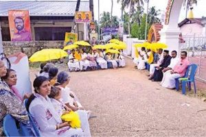 കോടതിയുത്തരവ് നടപ്പാക്കിയില്ല; പ്രതിഷേധവുമായി യാക്കോബായ വിഭാഗം