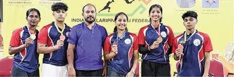 ദേശീയ കളരിപ്പയറ്റ് ചാമ്പ്യൻഷിപ്പ്; കാക്കയങ്ങാട് കളരി അക്കാദമിക്ക് തിളക്കമാർന്ന വിജയം