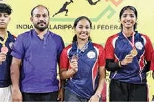 ദേശീയ കളരിപ്പയറ്റ് ചാമ്പ്യൻഷിപ്പ്; കാക്കയങ്ങാട് കളരി അക്കാദമിക്ക് തിളക്കമാർന്ന വിജയം