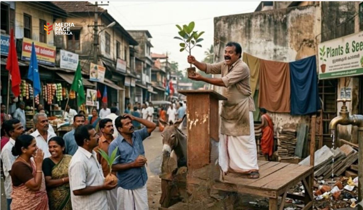'വാഗ്ദാനം' എന്ന വാക്കിൽ 'വാക്ക്' ഉണ്ട്, പിന്നെ ഒരു 'ദാനവും'. : ദിവാകരൻ ചോമ്പാല