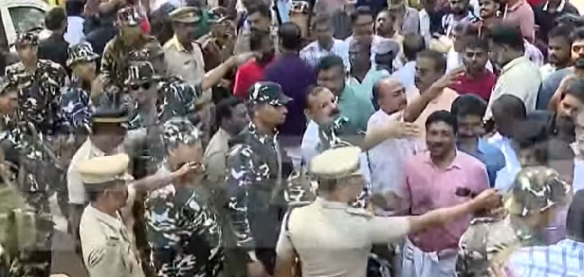 വാടാനപ്പള്ളിയിൽ 'കിറ്റ്' വിവാദം; ബിജെപി-യുഡിഎഫ് പ്രവർത്തകർ തമ്മിൽ സംഘർഷം