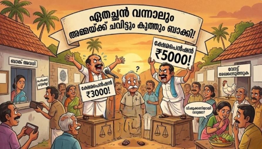 ഏതച്ഛൻ വന്നാലും അമ്മയ്ക്ക് ചവിട്ടും കുത്തും ബാക്കി!: ദിവാകരൻ ചോമ്പാല