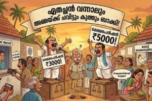 ഏതച്ഛൻ വന്നാലും അമ്മയ്ക്ക് ചവിട്ടും കുത്തും ബാക്കി!: ദിവാകരൻ ചോമ്പാല