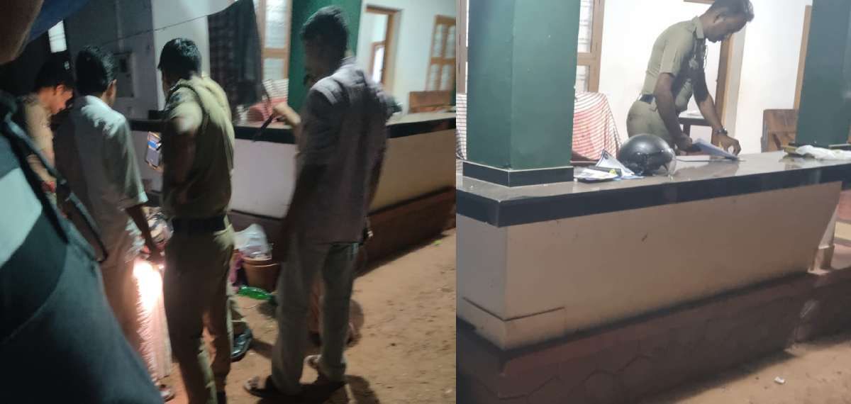 കണ്ണൂര്‍ കതിരൂരില്‍ ബിജെപി വാര്‍ഡ് മെമ്പറുടെ വീടിന് നേരെ ബോംബേറ്