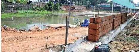 പൈതൃകമതിൽ നിർമാണം ഉടൻ പൂർത്തിയാക്കുമെന്ന് അധികൃതർ