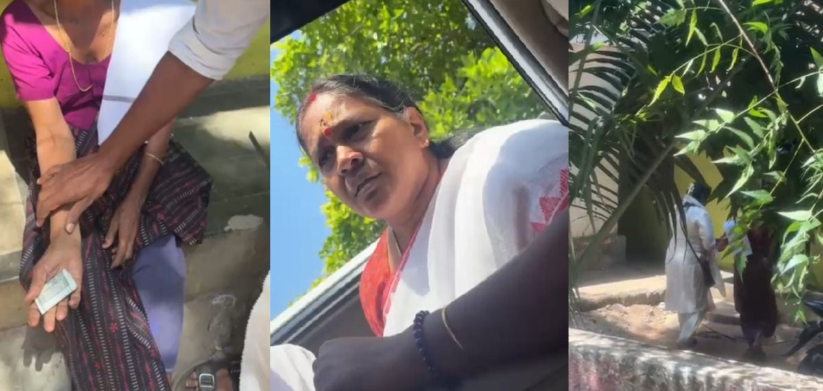 പാലക്കാട്ട് ബിജെപി വോട്ടിന് പണം നൽകിയെന്ന് ആരോപണം; കോൺഗ്രസ് ദൃശ്യങ്ങൾ പുറത്തുവിട്ടു, ഭീഷണിയുമായി ശോഭാ സുരേന്ദ്രൻ