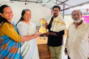 പ്രേംജിത്ത് ചോമ്പാലയ്ക്ക്  ﻿നാടിൻ്റെ  സ്‌നേഹാദരം