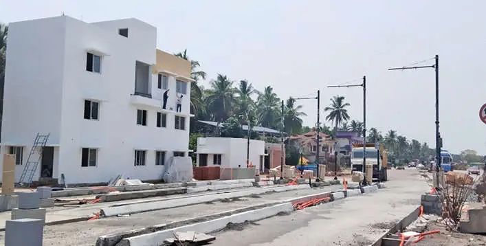 ദേശീയപാതാ വികസനം: അഴിയൂർ മുതൽ കൈനാട്ടി വരെ നിർമ്മാണം വേഗത്തിൽ