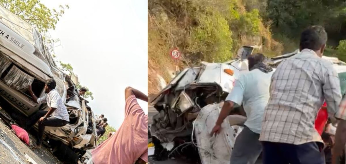 വാൽപ്പാറയിൽ ടൂറിസ്റ്റ് വാൻ കൊക്കയിലേക്ക് മറിഞ്ഞു; എട്ട് മലയാളികൾക്ക് ദാരുണാന്ത്യം