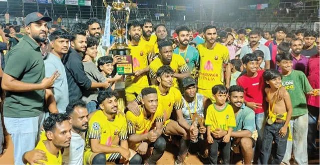 പൂങ്ങോട് അഖിലേന്ത്യാ സെവൻസ്: സബാൻ കോട്ടയ്ക്കലിന് കിരീടം