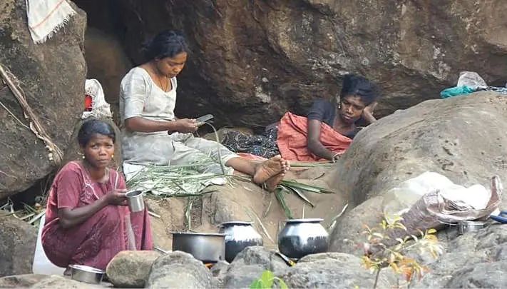 കാടുകൾ ചുട്ടുപഴുക്കുന്നു; ആദിവാസികൾ താമസം പുഴയോരത്തേക്കു മാറ്റി