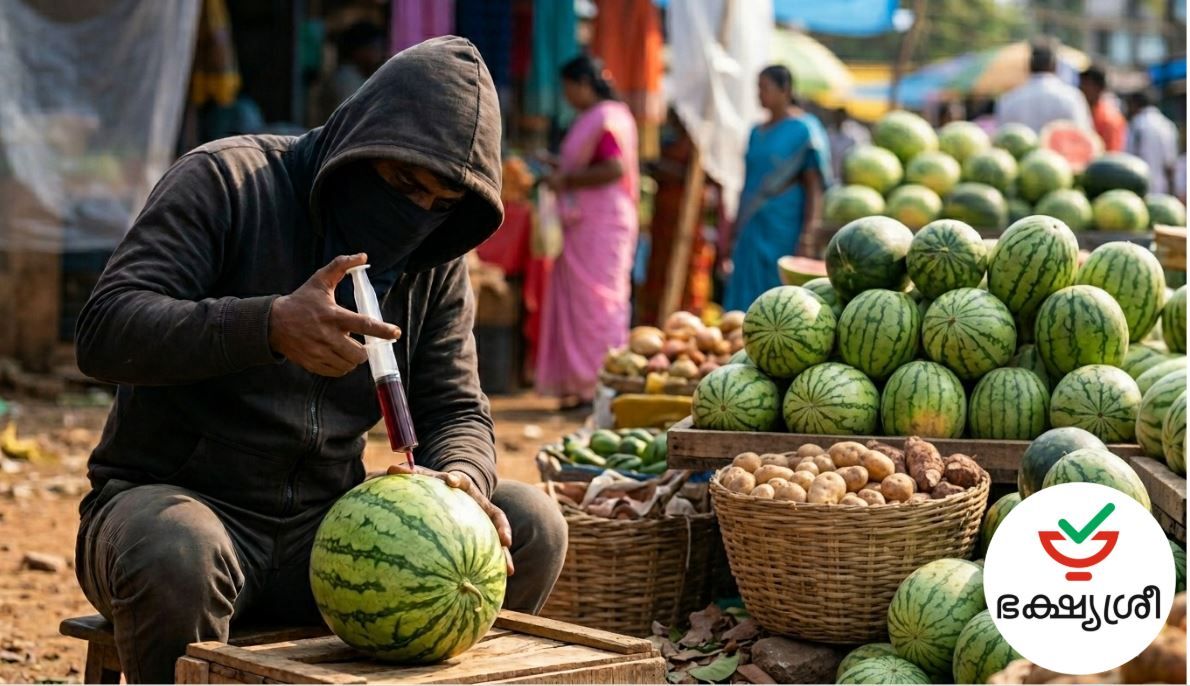 മാരകവിഷം കുത്തിവെച്ച തണ്ണിമത്തനുകൾ: ലാഭക്കൊതിക്ക് നമ്മൾ നൽകേണ്ടി വരുന്നത് സ്വന്തം ജീവിതമോ? : ദിവാകരൻ ചോമ്പാല (സംസ്ഥാന കോർഡിനേറ്റർ, ഭക്ഷ്യശ്രീ)