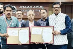 സമുദ്രഗവേഷണ മേഖലയിൽ വിപ്ലവകരമായ മാറ്റത്തിനൊരുങ്ങി എൻ.ഐ.ടി.സി.യും ഗുജറാത്ത് മാരിടൈം യൂണിവേഴ്സിറ്റിയും