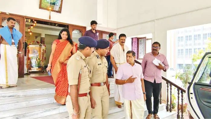 ഗുരുവായൂരിൽ സുരക്ഷ വിലയിരുത്താൻ ഡി.ജി.പി. ഭീകരസാന്നിധ്യമുണ്ടെന്ന പ്രചാരണം തള്ളി