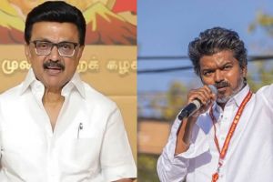 'വിജയ് സർക്കാർ രൂപീകരിക്കട്ടെ, ആറുമാസം ശല്യം ചെയ്യില്ല'; പ്രതികരണവുമായി എം.കെ. സ്റ്റാലിൻ