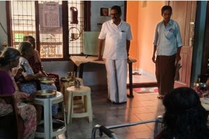 നിയുക്ത മാഹി എംഎൽഎയുടെ ഗൃഹസന്ദർശനം തുടങ്ങി