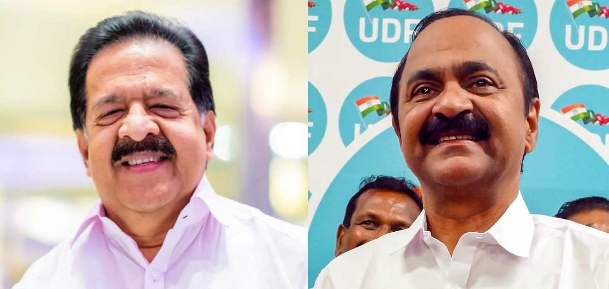 സതീശന് ആശംസകളുമായി രമേശ് ചെന്നിത്തല: ഹൈക്കമാൻഡ് തീരുമാനം സ്വാഗതം ചെയ്യുന്നു