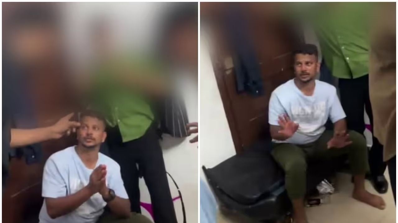 മലയാളി വിദ്യാർഥിനിക്ക് പീഡനം: പ്രതി ഹൈനസ് കുറ്റം സമ്മതിച്ച് പെൺകുട്ടിയോട് മാപ്പ് പറയുന്ന ദൃശ്യങ്ങൾ പുറത്ത്