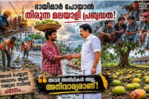 ഭായിമാർ പോയാൽ തീരുന്ന 'മലയാളി പ്രബുദ്ധത' :ദിവാകരൻ ചോമ്പാല