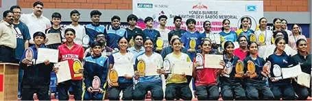 സാവിത്രി സാബു മെമ്മോറിയൽ ജൂനിയർ റാങ്കിങ് ഷട്ടിൽ ബാഡ്‌മിന്റൺ ടൂർണമെന്റ് സമാപിച്ചു