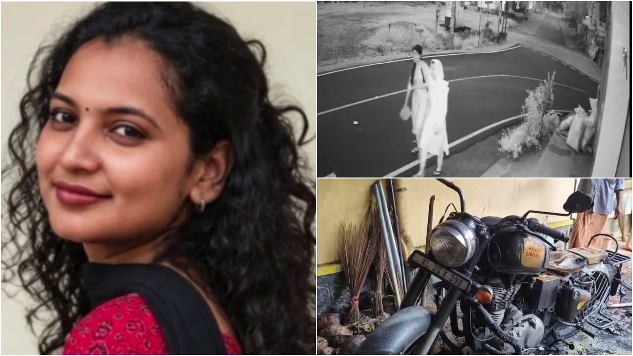 പൊലീസുകാരന്റെ ബുള്ളറ്റ് കത്തിച്ച സംഭവത്തിന് പിന്നിൽ വ്യക്തിവിരോധം; രണ്ട് യുവതികൾ പിടിയിൽ, കസ്റ്റഡിയിൽ ജീവനൊടുക്കാൻ ശ്രമം