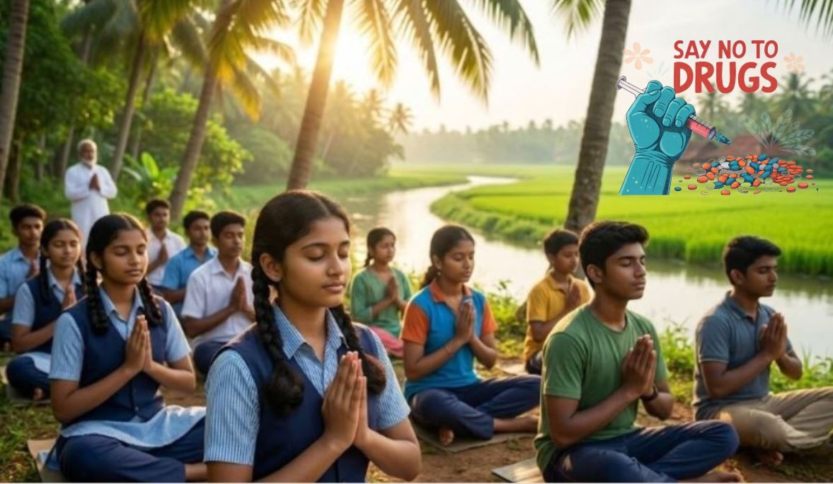 ലഹരിവിമുക്ത കേരളത്തിനായി ആർട് ഓഫ് ലിവിംഗ് സൗജന്യ പരിശീലനം അനിവാര്യം - ദിവാകരൻ ചോമ്പാല