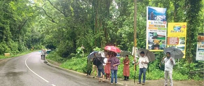 കൊച്ചി-ധനുഷ്‌കോടി ദേശീയപാത വികസനം: നേര്യമംഗലം വനമേഖലയിൽ അടിയന്തര സർവേ ആരംഭിച്ചു
