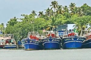 ട്രോളിങ് നിരോധനം ചൊവ്വാഴ്ച അർധരാത്രി മുതൽ; ബോട്ടുകൾ തീരങ്ങളിലേക്ക് മടങ്ങിത്തുടങ്ങി
