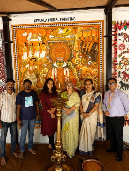 നാഷണൽ ക്രാഫ്റ്റ് മ്യൂസിയത്തിൽ മയ്യഴിയുടെ വർണ്ണരാജി
