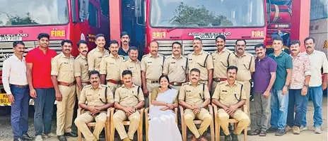 മാനന്തവാടി അഗ്നിരക്ഷാനിലയം സന്ദർശിച്ച് എം.എൽ.എ; പുതിയ കെട്ടിടത്തിനായി ഇടപെടുമെന്ന് ഉറപ്പ്‌