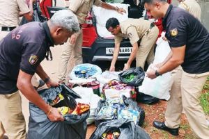 ഓപ്പറേഷൻ തൂഫാൻ; കാസർകോട്ട് കാറിൽ കടത്തുകയായിരുന്ന എട്ട് ചാക്ക് പുകയില ഉത്പന്നങ്ങളുമായി യുവാവ് പിടിയിൽ