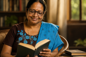 അക്ഷരവഴികളിലെ മാരത്തോൺ വായനകൾ :ഷർമിള പനോളി