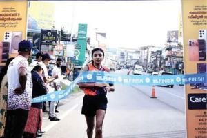 ആവേശമായി വയനാട് മൺസൂൺ മാരത്തൺ; എത്യോപ്യൻ താരത്തിനൊപ്പം എട്ടിലും എഴുപതിലും വിസ്മയം