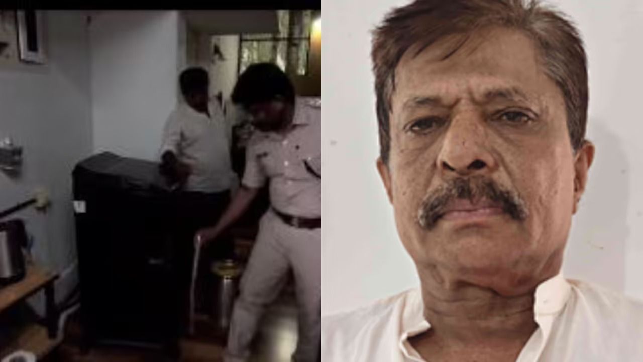 ഫ്രിഡ്ജിനടിയിലെ ടൈൽ ഇളകിയ നിലയിൽ, താഴെ രഹസ്യ അറ! മമ്പാട് കോളേജിനടുത്ത് 'ചെമ്പൻ നാണി'യുടെ വീട്ടിൽ പൊലീസെത്തി, കഞ്ചാവുമായി പിടിയിൽ