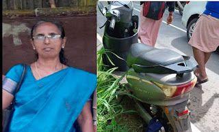 ഇരുചക്ര വാഹനത്തിൽ ഷാൾ കുടുങ്ങി അപകടം; അങ്കണവാടി അധ്യാപികയ്ക്ക് ദാരുണാന്ത്യം