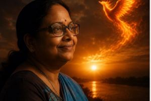 തീ വിഴുങ്ങി പക്ഷി :ഷർമിള പനോളി