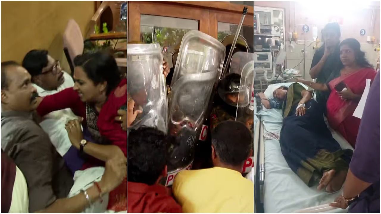 നഗരസഭയിലെ കൈയാങ്കളി; ഇരു വിഭാഗത്തിനെതിരെയും കേസെടുത്ത് പൊലീസ്, സുഗതൻറെ രാജി ആവശ്യപ്പെട്ട് എൽഡിഎഫ് റിലേ സമരം ഇന്നും തുടരും