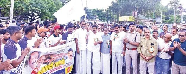 ലഹരിക്കെതിരെയുള്ള വലിയ ജനകീയ മുന്നേറ്റമായി 'ഓപ്പറേഷൻ തൂഫാൻ' മാറി: മന്ത്രി എ.പി. അനിൽകുമാർ