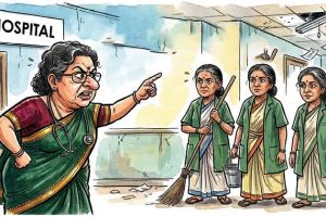അമ്പത് കഴിഞ്ഞവരോട് കടക്കൂ പുറത്ത്; കോട്ടപ്പറമ്പ് ആശുപത്രി അധികൃതരുടെ നിലപാടിൽ പ്രതിഷേധം