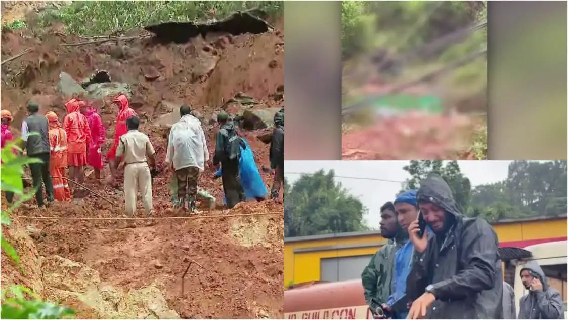 വയനാട് തുരങ്കപാത നിർമ്മാണ സ്ഥലത്ത് മണ്ണിടിച്ചിൽ; മൂന്ന് മരണം, ഏഴ് പേരെ കാണാതായി