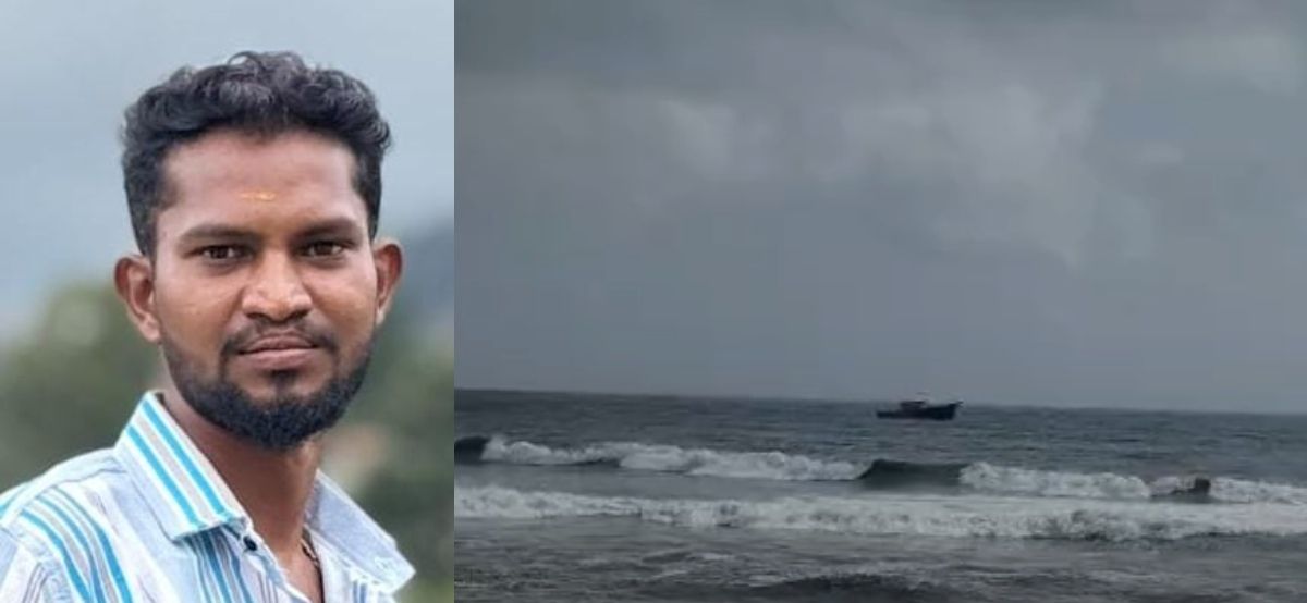 തളിക്കുളം സ്നേഹതീരം ബീച്ചിൽ കുളിക്കാനിറങ്ങിയ തമിഴ്‌നാട് സ്വദേശിയായ യുവാവ് മുങ്ങിമരിച്ചു
