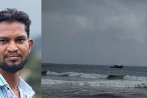 തളിക്കുളം സ്നേഹതീരം ബീച്ചിൽ കുളിക്കാനിറങ്ങിയ തമിഴ്‌നാട് സ്വദേശിയായ യുവാവ് മുങ്ങിമരിച്ചു