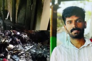 വീട്ടുകാർ പണം നൽകാത്തതിന് വീടിന് തീയിട്ട് യുവാവ്; മകൻ ലഹരിക്ക് അടിമയെന്ന് കുടുംബം