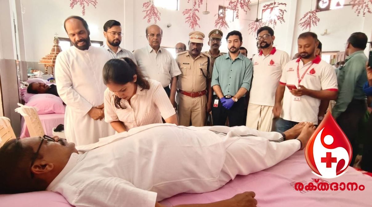 ജന്മദിനത്തിൽ മറ്റുള്ളവർക്കൊപ്പം രക്തദാനം നടത്തി മാഹി എം എൽ എ മാതൃകയായി..