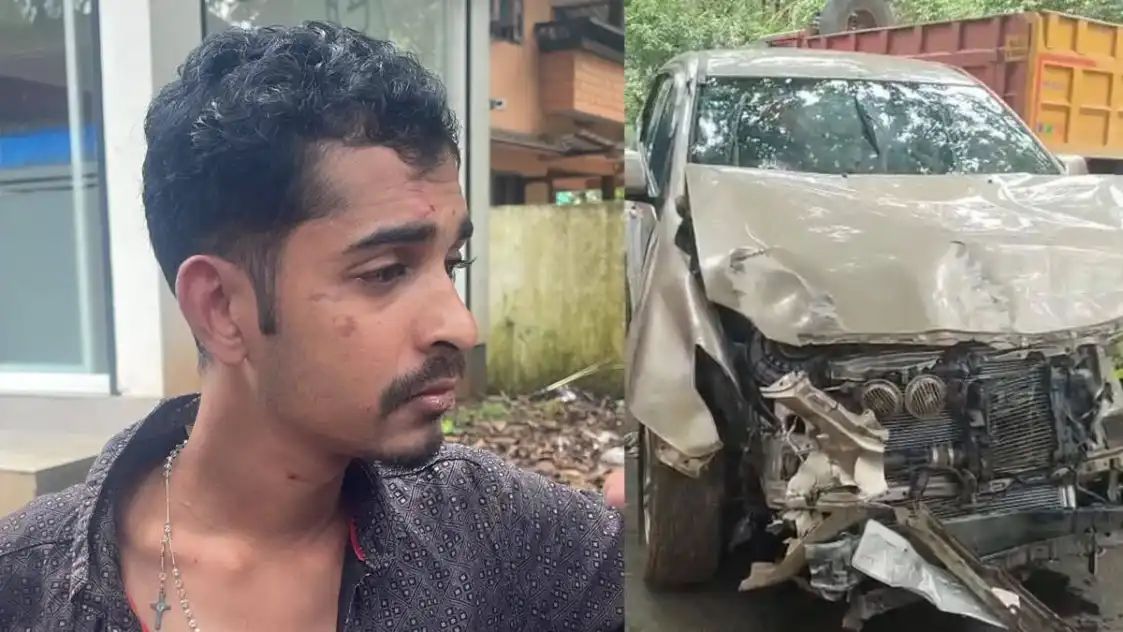 മദ്യലഹരിയിൽ വാഹനമോടിച്ച് അപകടപരമ്പര; മതിൽ തകർത്ത് നിന്ന ഇന്നോവയുടെ ഡ്രൈവർ കസ്റ്റഡിയിൽ